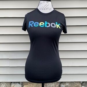Reebok Play Dry Graphic Tee - Black